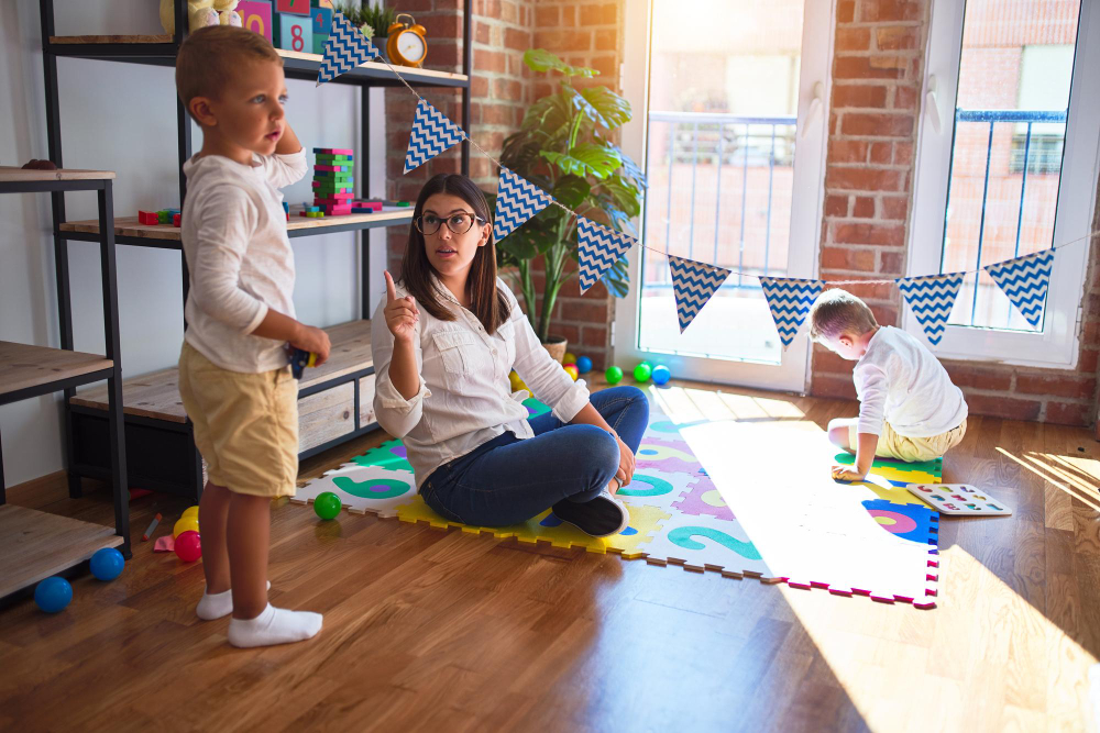 jakie zabawy dywanowe w żłobku
